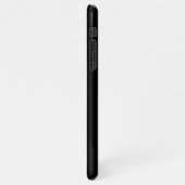 M Monogram Floral Aangepast iPhone Hoesje (Linkerkant)