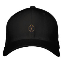 M Monogram Initiaal Combineert Klassieke Flexfit W
