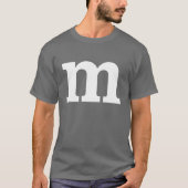 M&M's Snoep Halloweenkostuum T-shirt (Voorkant)