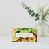 M O D E R N | Voeding + Gezondheid | VISITEKAARTJE (Staand voorkant)