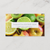 M O D E R N | Voeding + Gezondheid | VISITEKAARTJE (Voorkant)