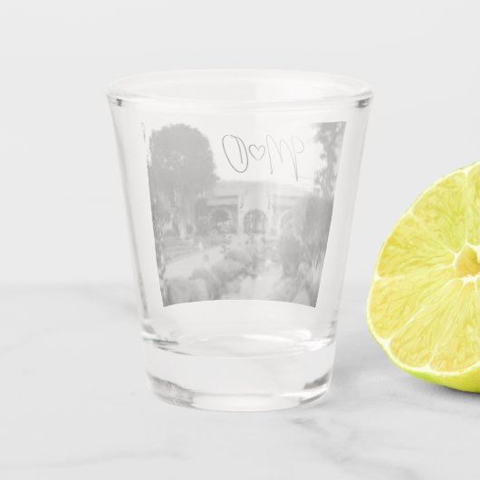 M+O SHOT GLAS (Achterkant)