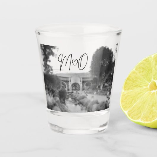 M+O SHOT GLAS (Voorkant)