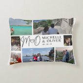 M+O trouwdag Accent Kussen (Voorkant)