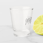 M+O trouwdag Shot Glas (Links)