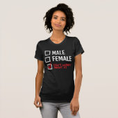 M of V? Maakt niet uit T-shirt (Voorkant volledig)