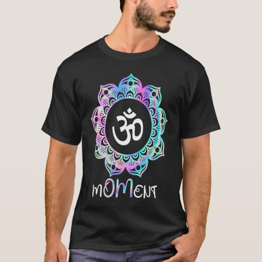 M OM ent Mandala Yoga  1 T-shirt (Voorkant)