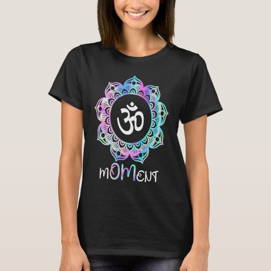 M OM ent Mandala Yoga  1 T-shirt (Voorkant)