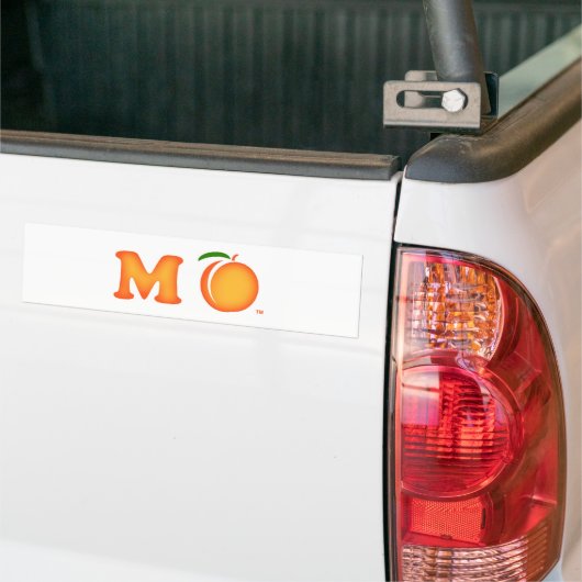 M-peach Bumpersticker (Op Truck)