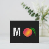 M-Peach Impeach Anti-Trump Briefkaart (Staand voorkant)