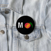 M-Peach Impeach Anti-Trump Ronde Button 7,6 Cm (In situ)