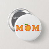 M Perzik M Ronde Button 5,7 Cm (Voorkant /achterkant)