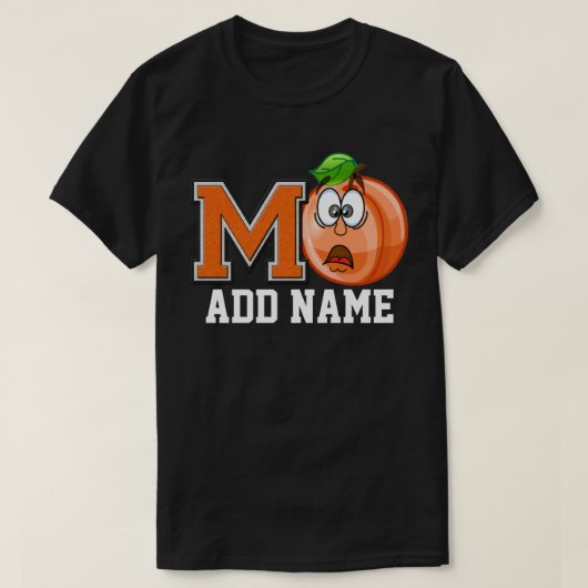M PERZIK T-shirt (Design voorkant)