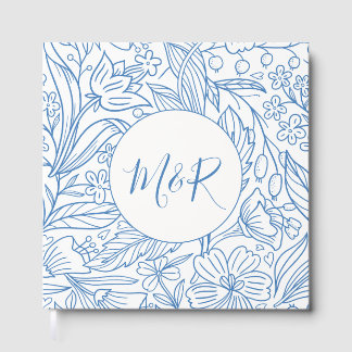 M&R Blauw Gastenboek