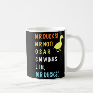 M R Eenden M R Niet O S M R C M Grappige Vleugels Koffiemok