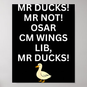 M R Eenden M R Niet O S M R Cm Wangs Lib M R Eende Poster