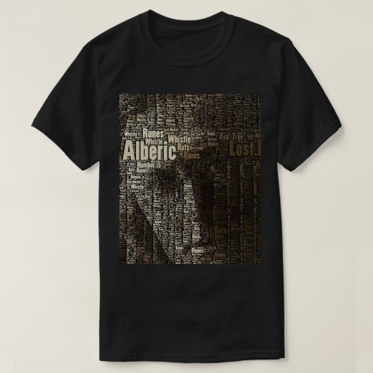 M R James - Antiquair (in woorden...) T-shirt (Design voorkant)