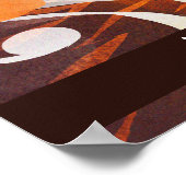 M&S Peaches Poster - Kunst door Galen Dara (Hoek)