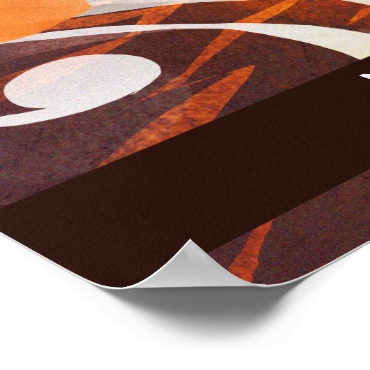 M&S Peaches Poster - Kunst door Galen Dara (Hoek)