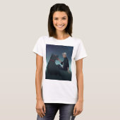 M&S Simon en Peaches T-shirt - Kunst door Mona Fin (Voorkant volledig)