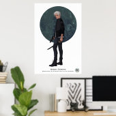 M&S Simon Strong Poster - Kunst van Mona Finden (Thuiskantoor)