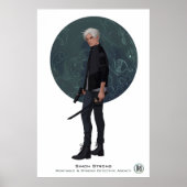 M&S Simon Strong Poster - Kunst van Mona Finden (Voorkant)