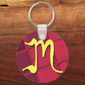 M sleutelhanger (Voorkant)