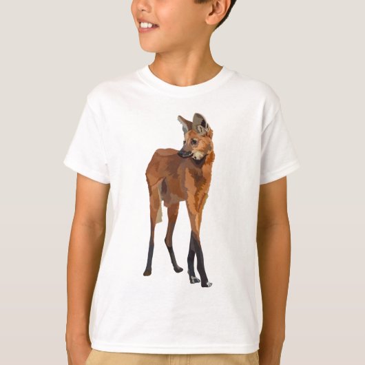 M staat voor Maned Wolf T-shirt (Voorkant)