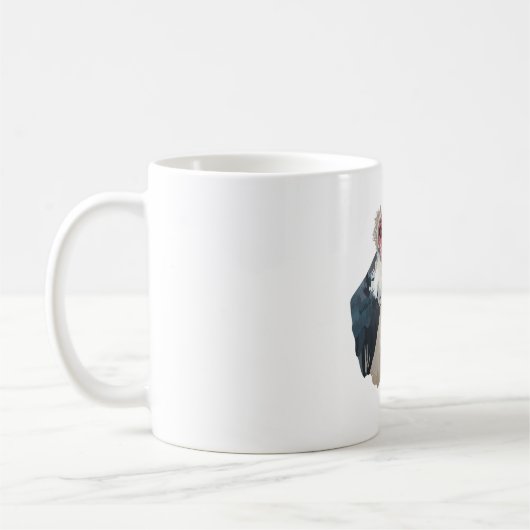 M staat voor Marabou Stork Koffiemok (Links)