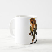 M staat voor Mona Monkey Koffiemok (Voorkant links)
