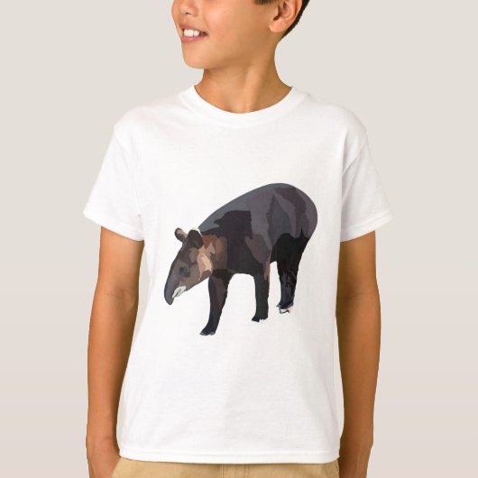 M staat voor Mountain Tapir T-shirt (Voorkant)