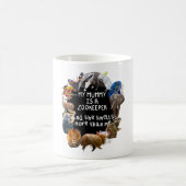 M staat voor Mummy Zookeeper Koffiemok (Center)