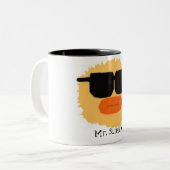 M.sunshine copy, Mr Sunshine Tweekleurige Koffiemok (Voorkant links)