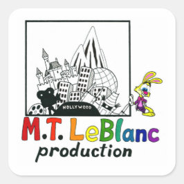 M.T. LeBlanc Productions Logo Sticker