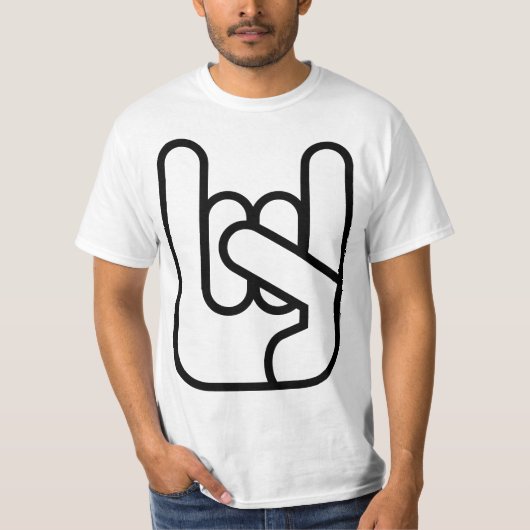 \m/ t-shirt (Voorkant)