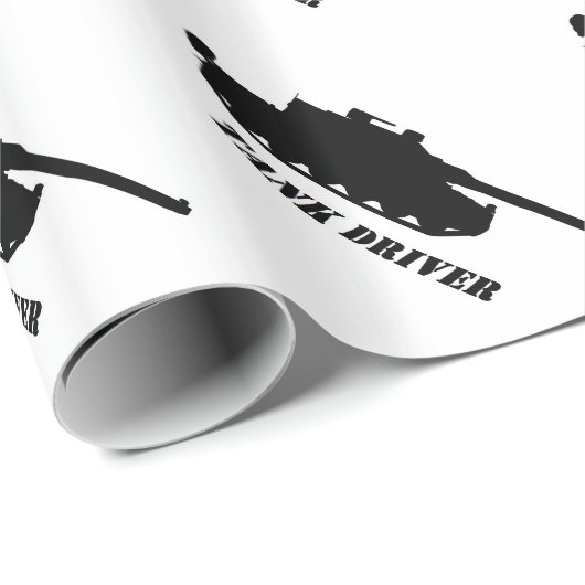 M tank driver cadeaupapier (Rol Hoek)