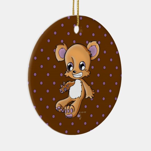 M. Teddy Keramisch Ornament (Rechts)