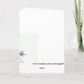 M. Tom Feestdagen Kaart (Achterkant)