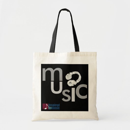 M U S I C TOTE BAG (Voorkant)
