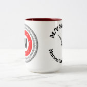 M/V Manukai-Mok Tweekleurige Koffiemok (Center)