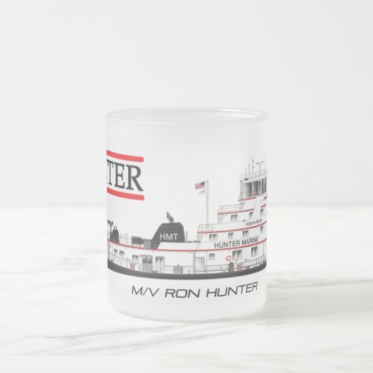 M/V Ron Hunter Matglas Koffiemok (Center)