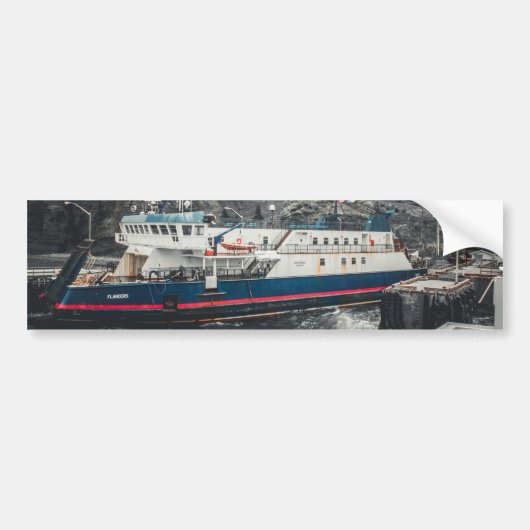 M.v Vlaanderen Bumpersticker (Voorkant)