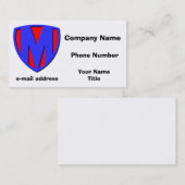 M VISITEKAARTJE (Voorkant / Achterkant)