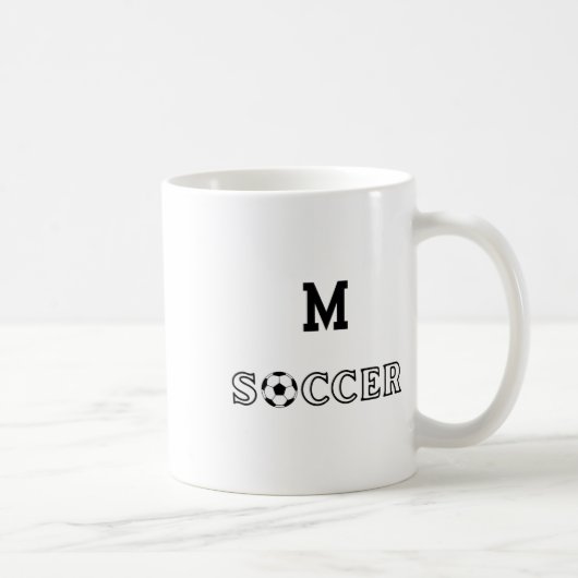 M Voetbal  Koffiemok (Rechts)