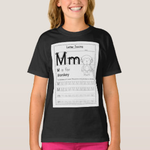M voor aap t-shirt