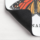 "M" voor Monarch Muismat (Hoek)