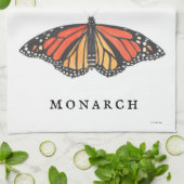 "M" voor Monarch Theedoek (Gevouwen)