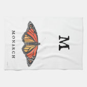 "M" voor Monarch Theedoek (Horizontaal)