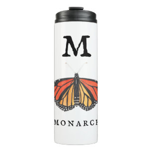 "M" voor Monarch Thermosbeker