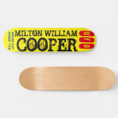 M W COOPER UFO / JFK Skateboard (Horizontaal)